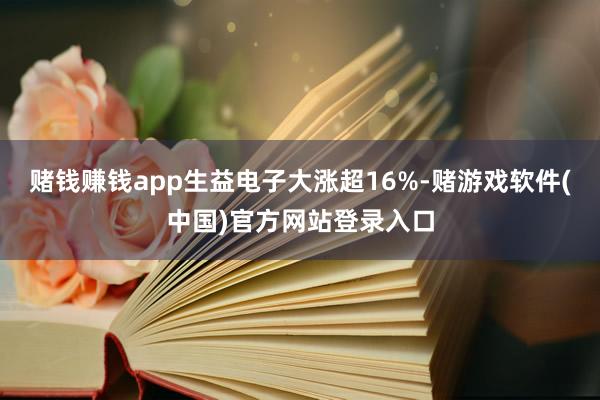 赌钱赚钱app生益电子大涨超16%-赌游戏软件(中国)官方网站登录入口