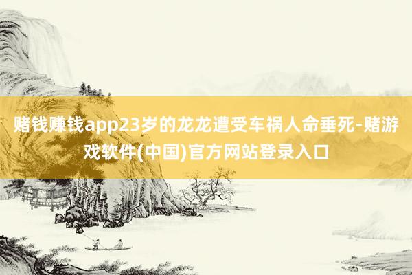 赌钱赚钱app23岁的龙龙遭受车祸人命垂死-赌游戏软件(中国)官方网站登录入口
